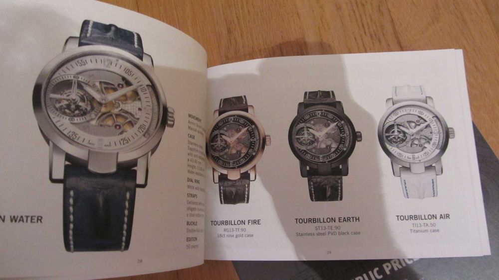 Catalog NOU ceasuri Armin Strom engleza Superb