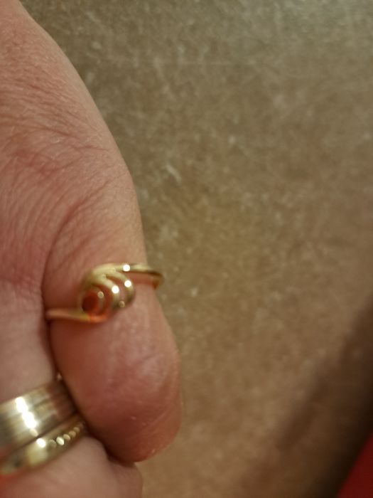 Inel aur 14 k,nou
