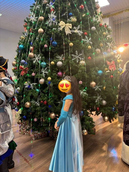 Платье карнавальное Эльза