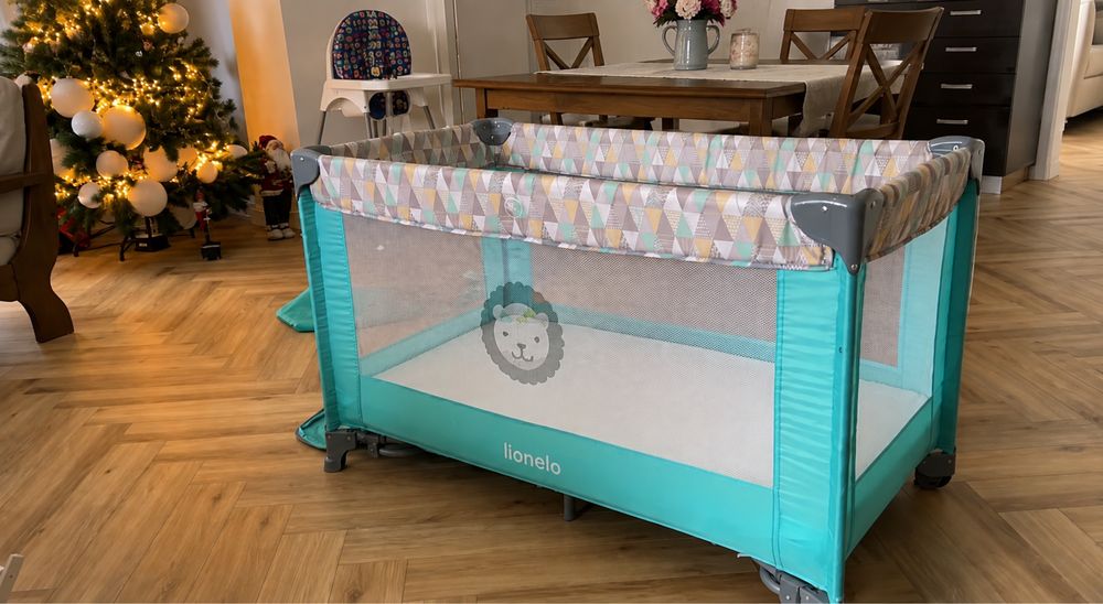 Lionelo - Patut pliant, 120x60 cm