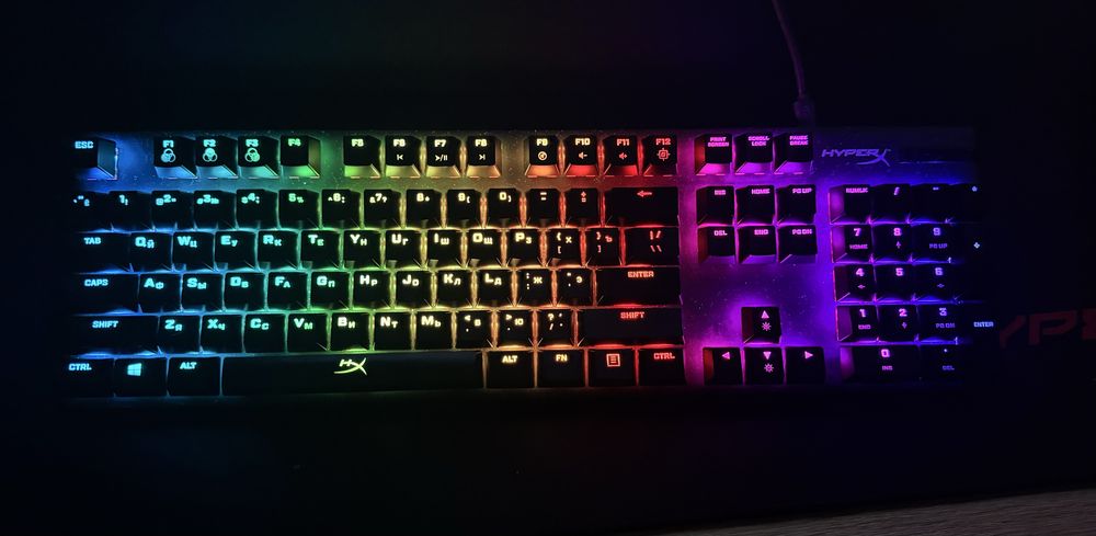 Клавиатура HyperX Alloy Origins HX-KB6BLX-US черный