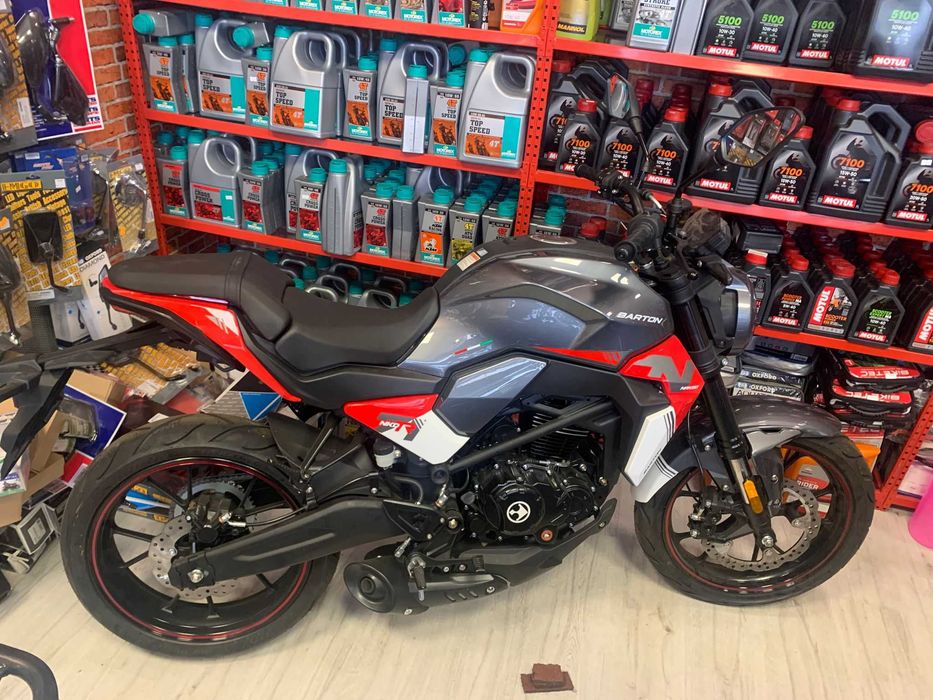 Motocicleta Barton Naked 125cc Cat A1