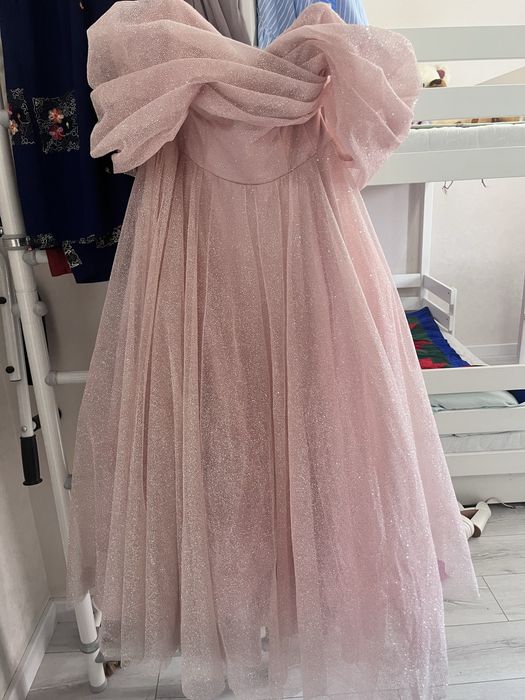 Вечернее платье, розовое