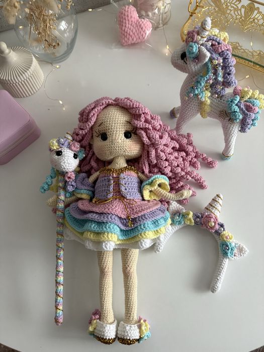 Куколка вязаная