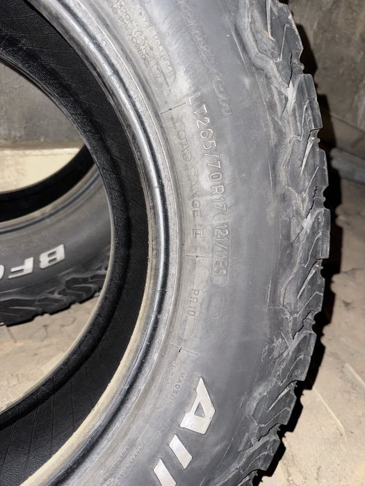 Резина Шины BFGoodrich All Terrain 265/70R17