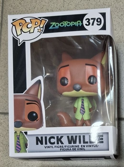 Funko Pop фигурка Ник Уайлд/Nick Wilde Зоотрополис Zootopia