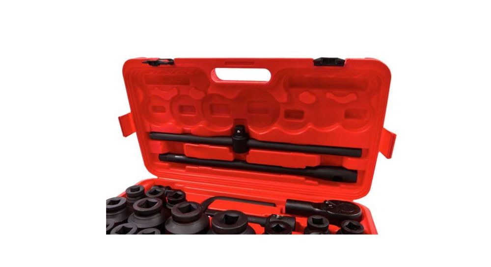 TRUSA TUBULARE DE IMPACT IN INCH Cu Clichet 3/4" 1" 26 Piese