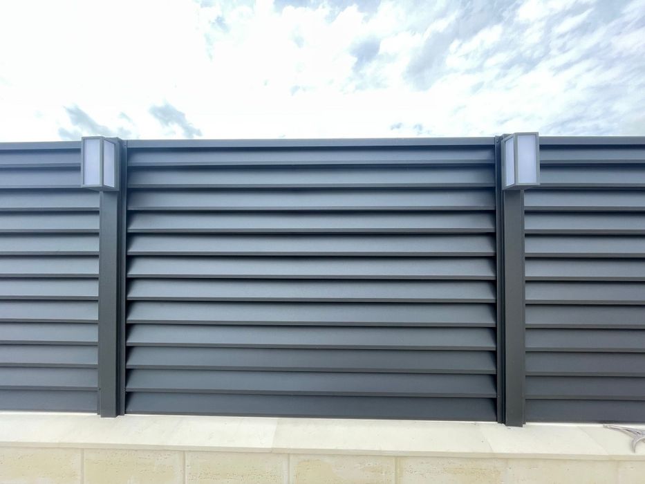 Garduri si porti model  jaluzele cu 2 fețe