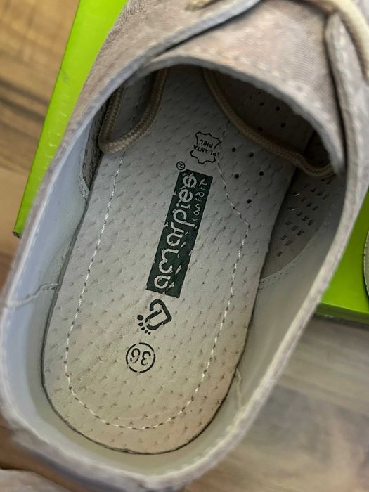 pantofi casual, Amarpies,gri deschis,design modern,aerisit, marimea 36