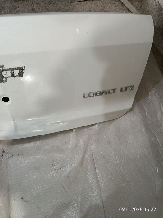 Крышка багажника от Cobalt аварийная