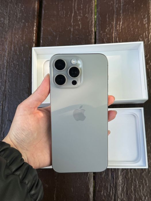 iPhone 15 Pro Max, Gray Titanium, 512 GB