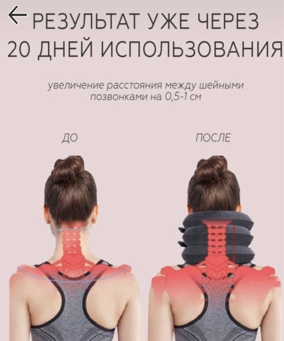 Воротник надувной подушка