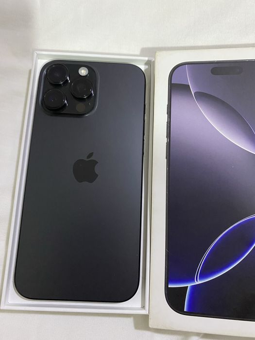 Iphone 16 max black Titanium