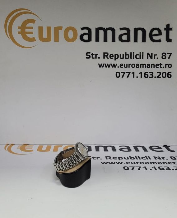 Citizen, Ceas analog din otel inoxidabil cu cadran cu logo, -G-