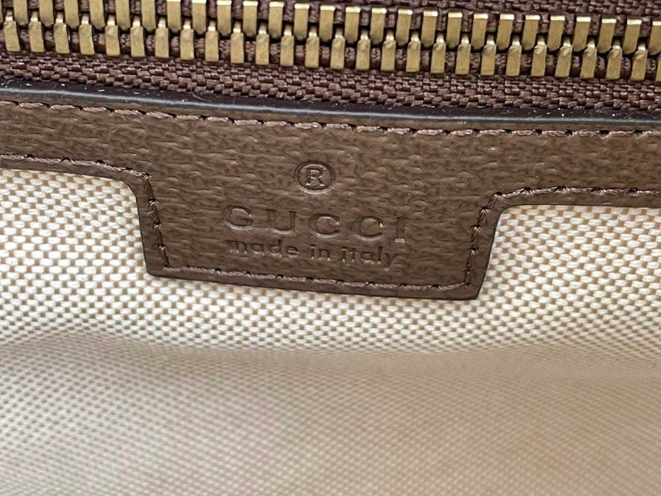 GUCCI Оригиналнa Чанта Ophidia Гучи Supreme Canvas Bowling Savoy Bag