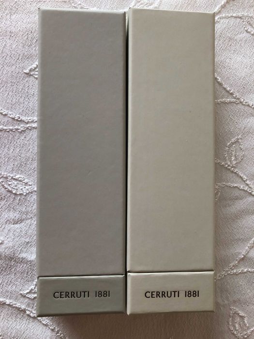 Метален ролер Cherruti 1881 в подаръчна кутия със сертификат 2 бр нови