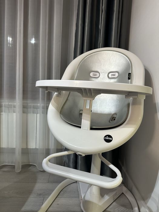 scaun de masa  copii Mina moon silver