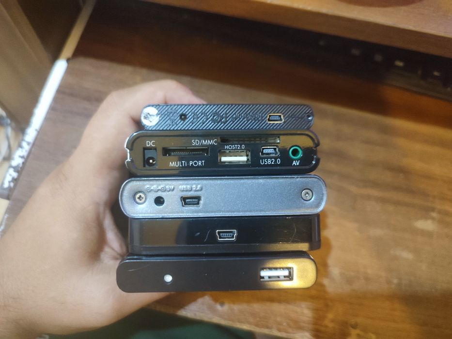 Lot 5 Carcase Rack pentru Hard disk extern 2,5 inci
