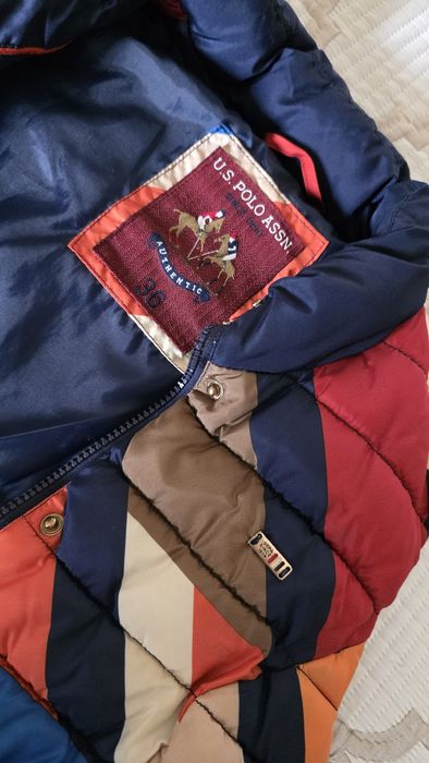 Яке без ръкав пъстро US POLO ASSN