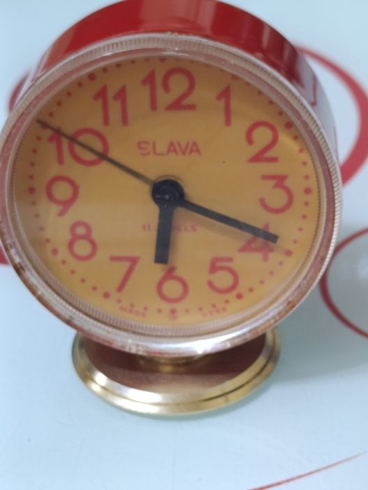 Ceas deșteptător Slava - Made USSR