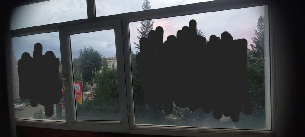 Пластиковые окна с балкона