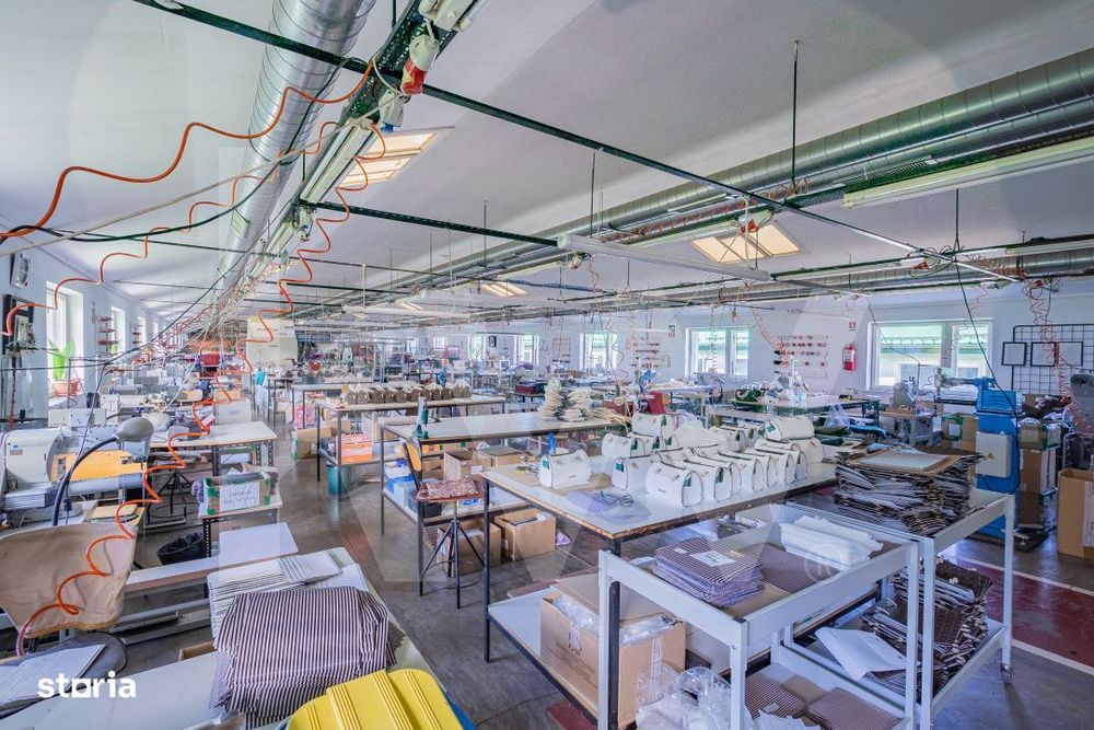 Hala industriala de productie, functionala, 790mp, Rahau, Sebes