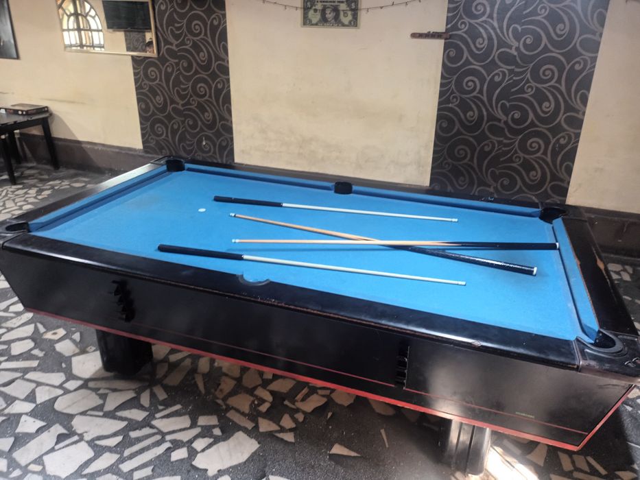 Masa biliard nr8 cu placa dintr-o bucata