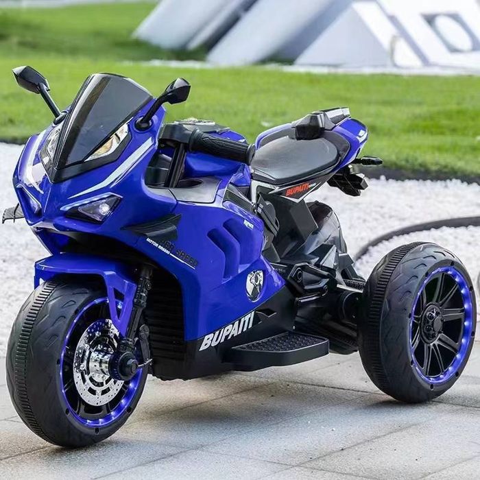 Новый детский перезаряжаемый мотоцикл