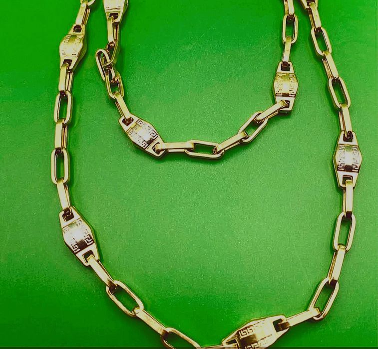 Vând lant aur 14k -12,9gr model Versace cu ștanta ANPC Timisoara • OLX.ro