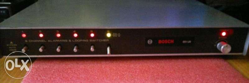 BOSCH 651 U6 - 6 Channel Alarming & Looping Switcher