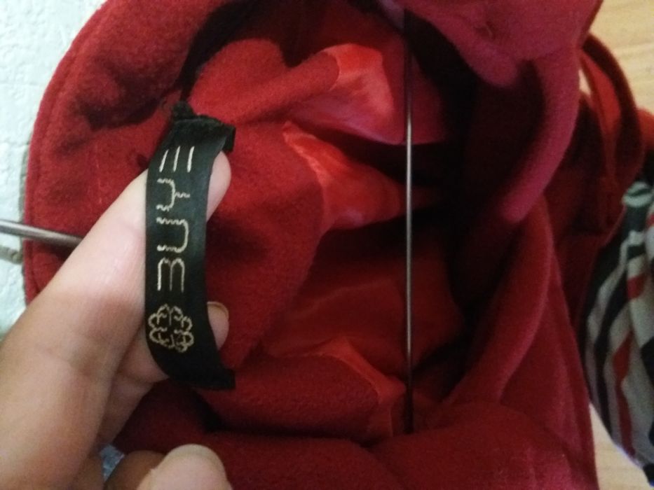 Пальто красное 46-48 р