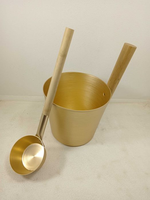 Ведро алюминовое для сауны и бани