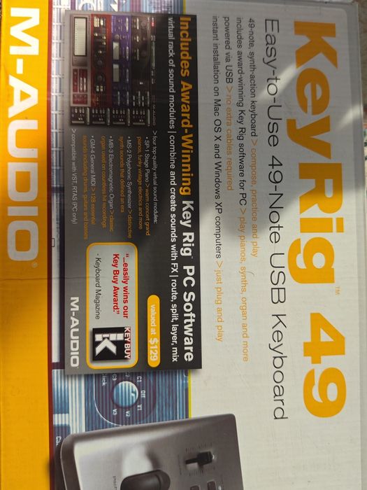 Миди клавиатура KeyRig 49