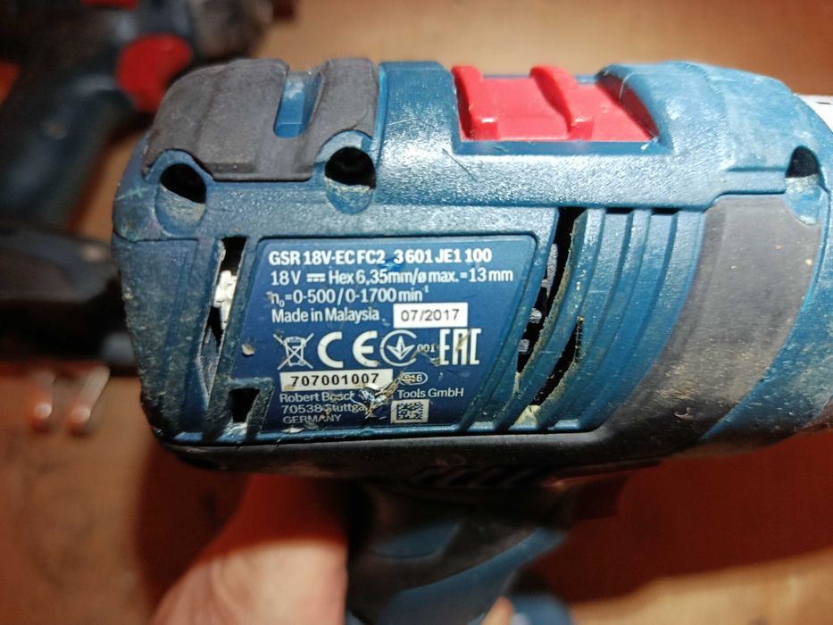 BOSCH GSR 18 V-EC FC2 Masina de Gaurit si Insurubat Brushless