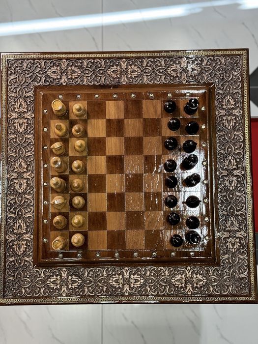 Шахмат ручная работа из дерева