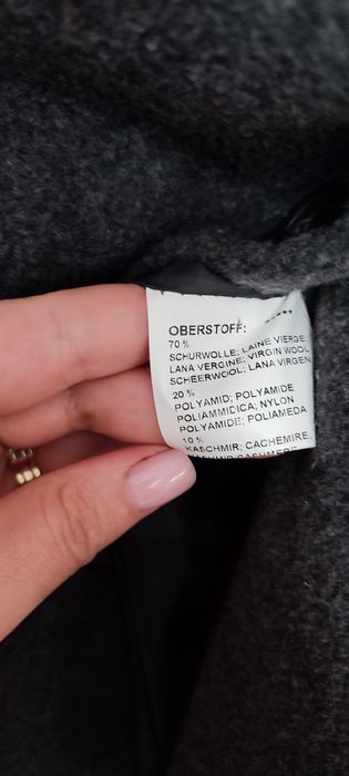 Palton lana și cașmir  42 44 sau L/XL