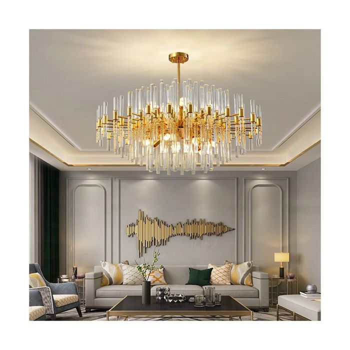 Candelabru de cristal Mcgregor cu 22 de lumini