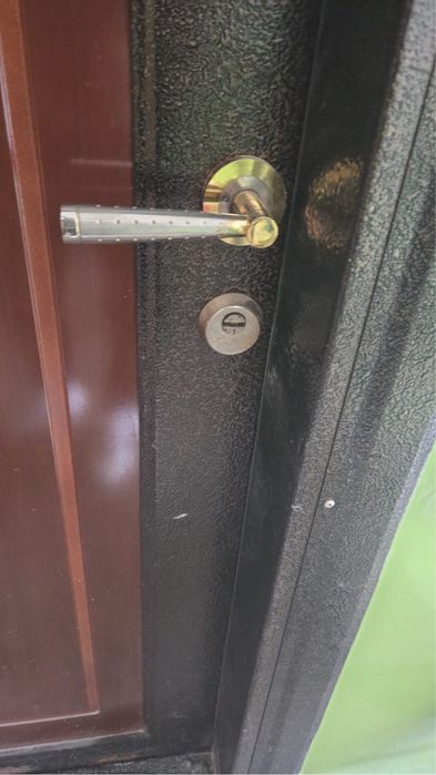 Usa metalica de apartament