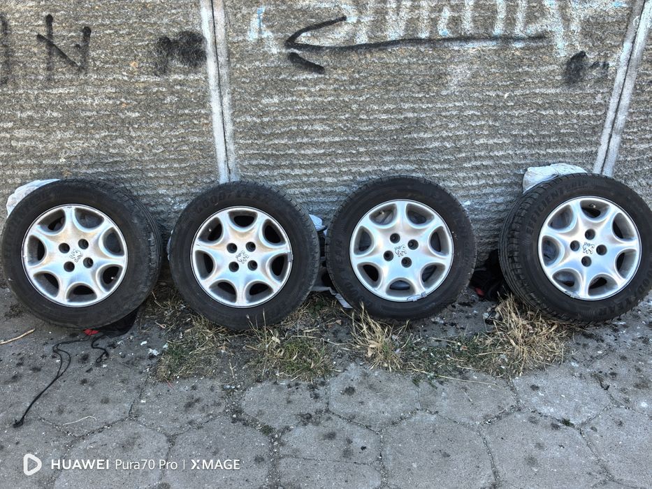Оригинални джанти пежо 406 и гуми