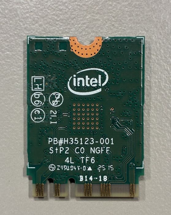 Placa Retea Wireless Dual Band AC 7265NGW Bluetooth 4.0 NGFF M.2