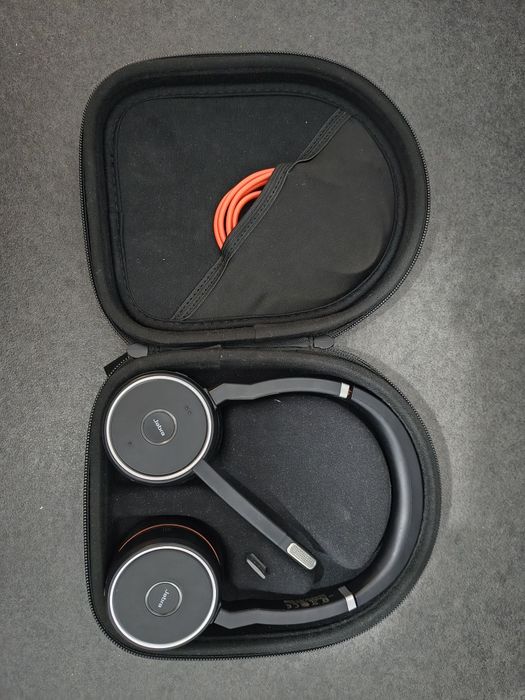 Căști profesionale Jabra Evolve 75 (Wireless / Bluetooth) – Stare excelentă