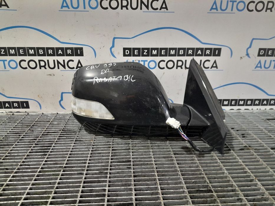 Oglinda dreapta Honda CR - V III Facelift 2009 - 2012 4 Usi NEGRU (994) Rabatabile RABATABILA 024386 Garantie