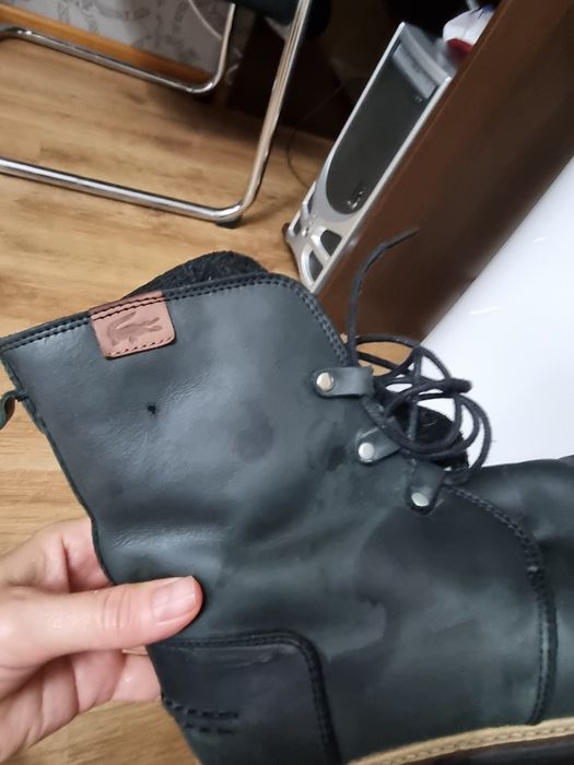 Обувь ботинки lacoste р37