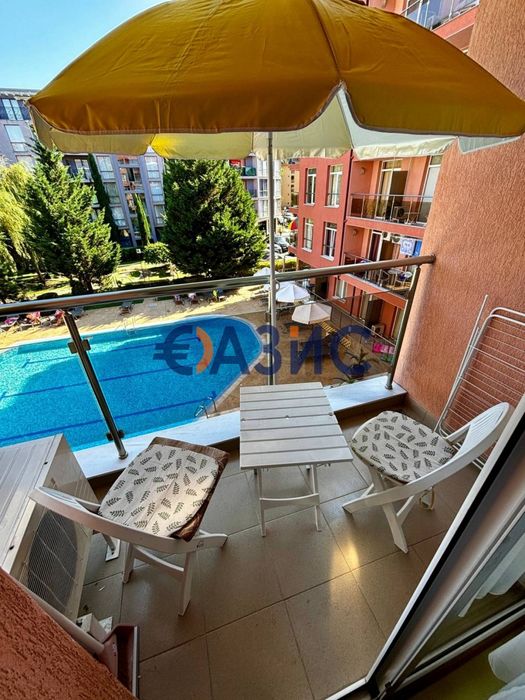 Продава се Едностаен апартамент в к.к. Слънчев бряг - 37 кв.м за 1230 €/кв.м - Снимка #12