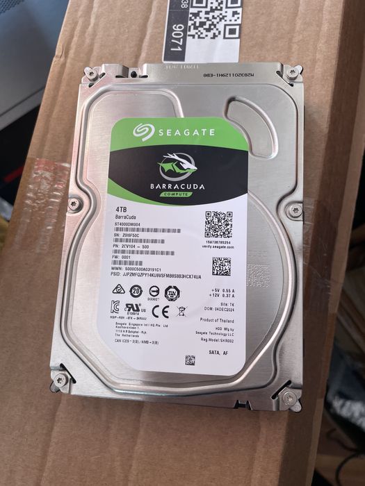 HDD 4Tb, жесткий диск новый