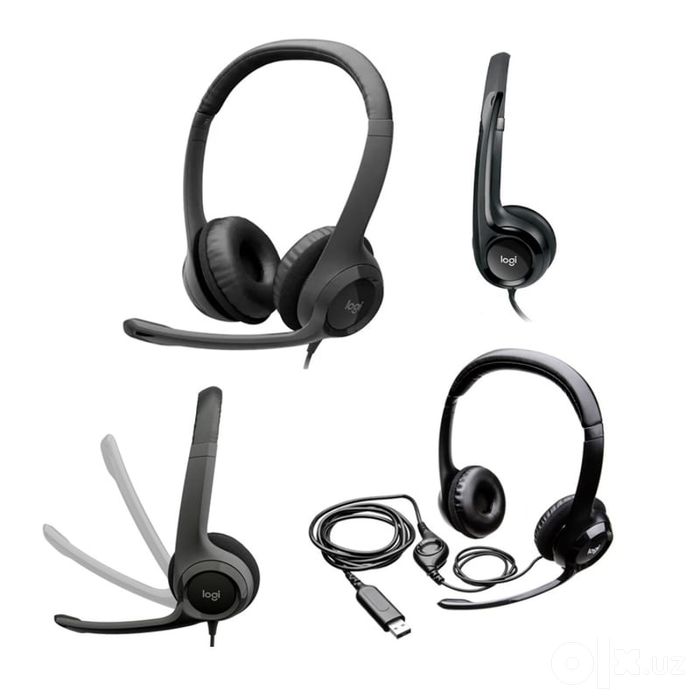 # Наушник Logitech H390 USB Naushnik для Call центров для компьютера