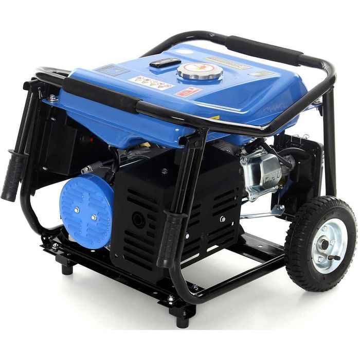 Generator de curent 3000W, roti si manere, 4 timpi, 230 V, 7 CP,