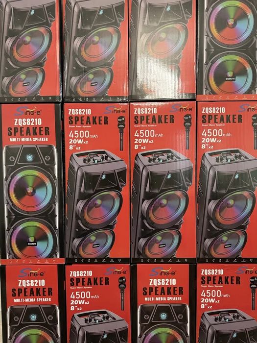 Boxa portabila cu bluetooth si microfon wireless 66cm noi sigilate !!!