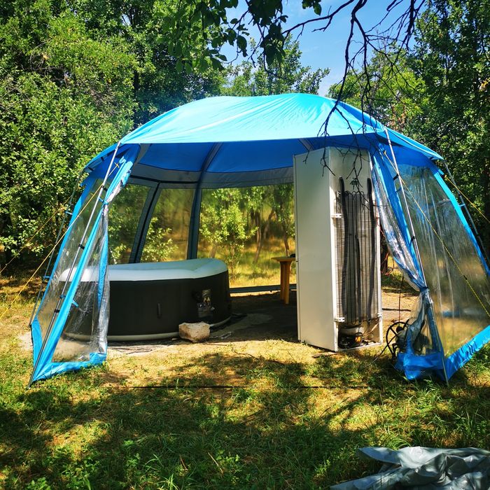 Pavilion de gradina (cort de gradina, foisor), nou in cutie.