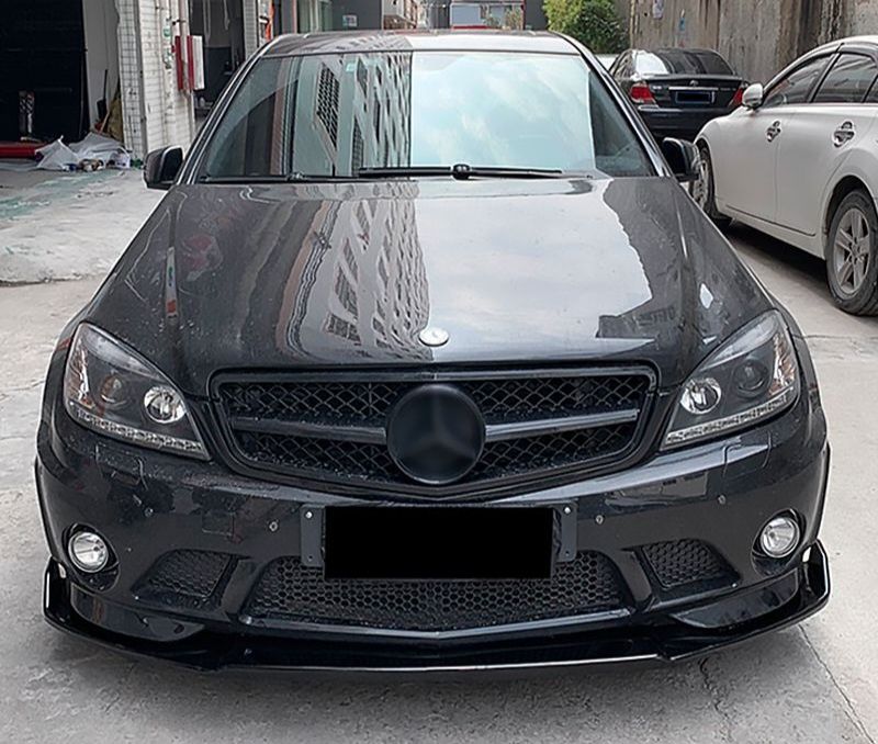 Тюнинг W204 AMG обвес Элероны сплитер диффузор